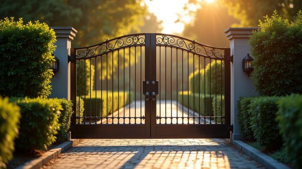 Transform your entryway with beautiful electric gates